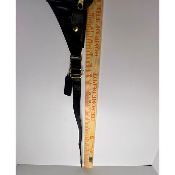 Vintage Coach Waistpack Fanny pack Black - Picture 12 of 13